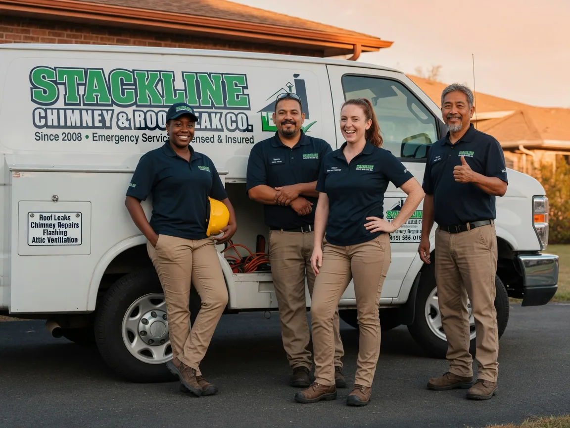 Chimney flashing repair company in Thompson, MO